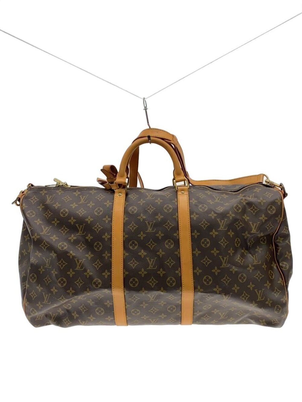 LOUIS VUITTON Keepall Monogram Canvas Brown All over